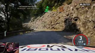 New EA SPORTS WRC Monaco Ancelle Default Setup Run