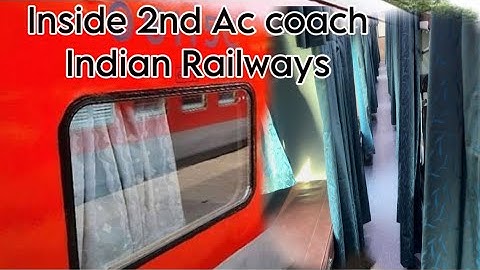 Journey in 2 Tier Ac Coach Indian Railways | 2nd Ac kaisa hota hai