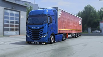 ETS2 Realistic Driving | Iveco X-Way - Steering Wheel Gameplay | 4K