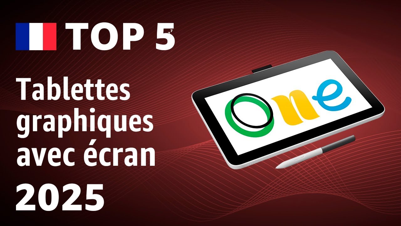 TOP—5. Meilleures tablettes graphiques avec écran 2025