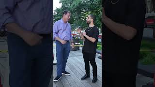 He's Making $16,000,000! #streetinterview #finances #relationships