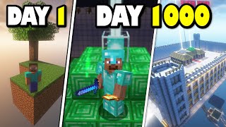 I Conquered Minecraft's Most Famous Challenge in 1,000 Days