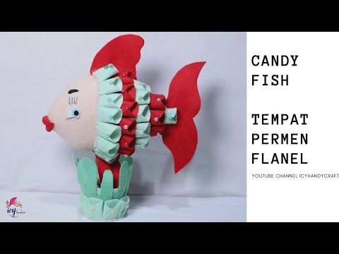 tempat-permen-dari-kain-flanel-|-diy-candy-ikan-flanel-|-ide-kreatif