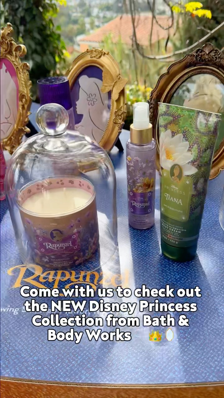 NEW Disney Princess Collection at Bath & Body Works 👑🧼🌹 - YouTube