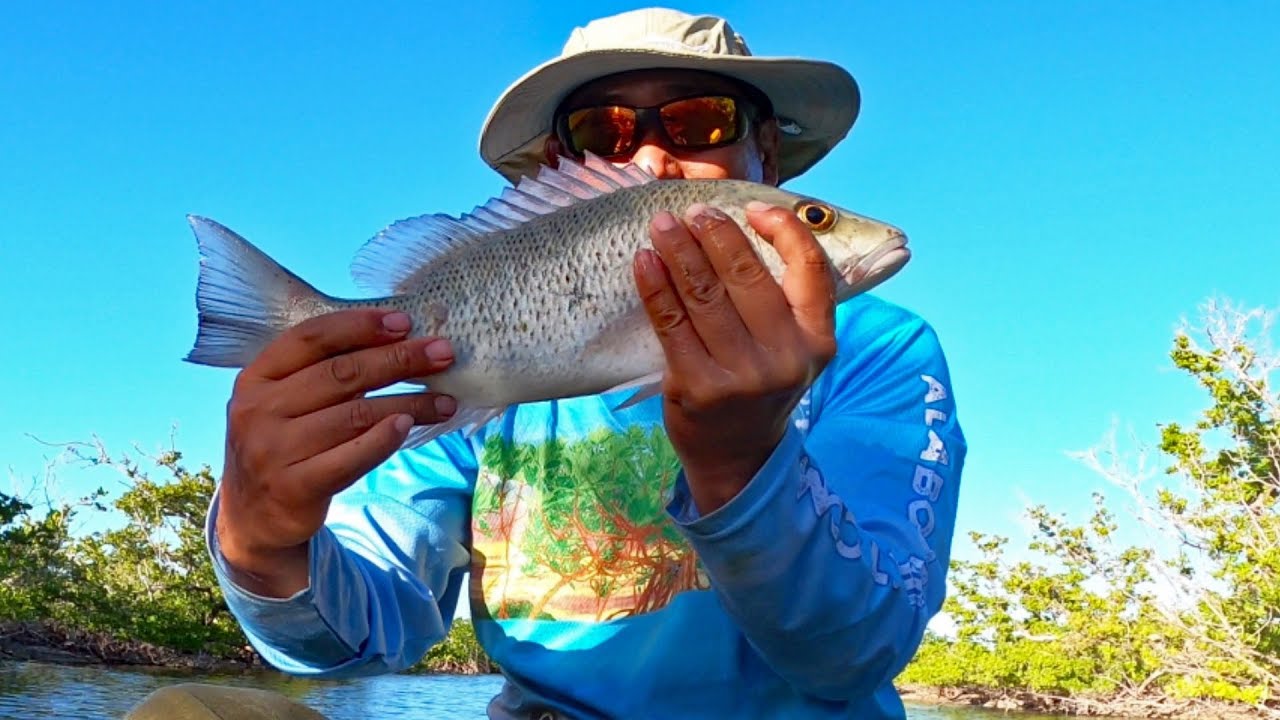 02.06.16 Key West Kayak Fishing - Channel Fishing