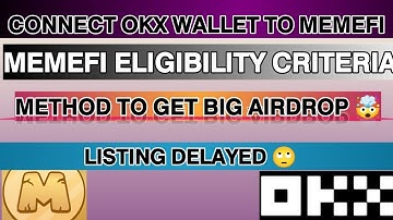 𝗛𝗢𝗪 𝗧𝗢 𝗖𝗢𝗡𝗡𝗘𝗖𝗧 𝗢𝗞𝗫 𝗪𝗔𝗟𝗟𝗘𝗧 𝗜𝗡 𝗠𝗘𝗠𝗘𝗙𝗜 ||𝗕𝗜𝗚 𝗔𝗜𝗥𝗗𝗥𝗢𝗣 𝗠𝗘𝗧𝗛𝗢𝗗𝗦||𝗘𝗟𝗜𝗚𝗜𝗕𝗜𝗟𝗜𝗧𝗬 𝗖𝗥𝗜𝗧𝗘𝗥𝗜𝗔 𝗔𝗡𝗗 𝗟𝗜𝗦𝗧𝗜𝗡𝗚 𝗨𝗣𝗗𝗔𝗧𝗘🤯🤯