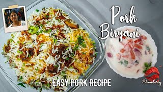 Pork Biryani Recipe | സംഭവം പൊളിയാ | Pork Biryani Kerala Style in Cooker | Pork Biryani in Cooker