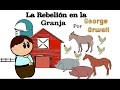 La Rebelión en la Granja por George Orwell -  Resumen Animado