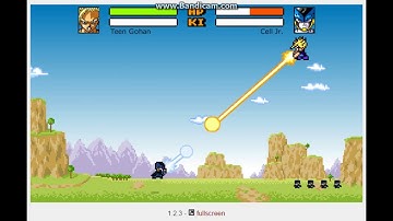 Dragon Ball Z Devolution - Gohan vs Cell and Cell jr.