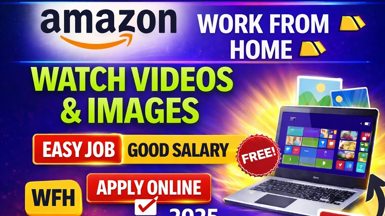 Amazon Work From Home Job 2025 – Associate ML Data Operations | Watch ...