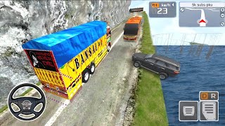 Truck Game Video | Dangerous Hill Road  Truck Driving | Truck Wala game screenshot 5