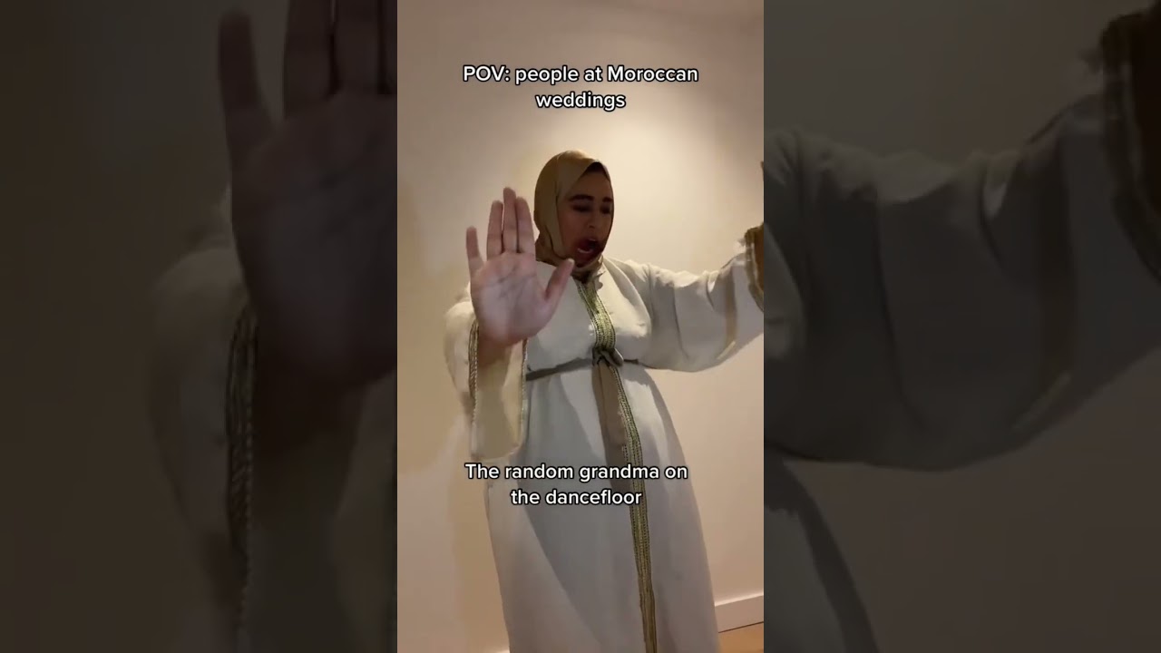 This is every Moroccan wedding ahahahahah 