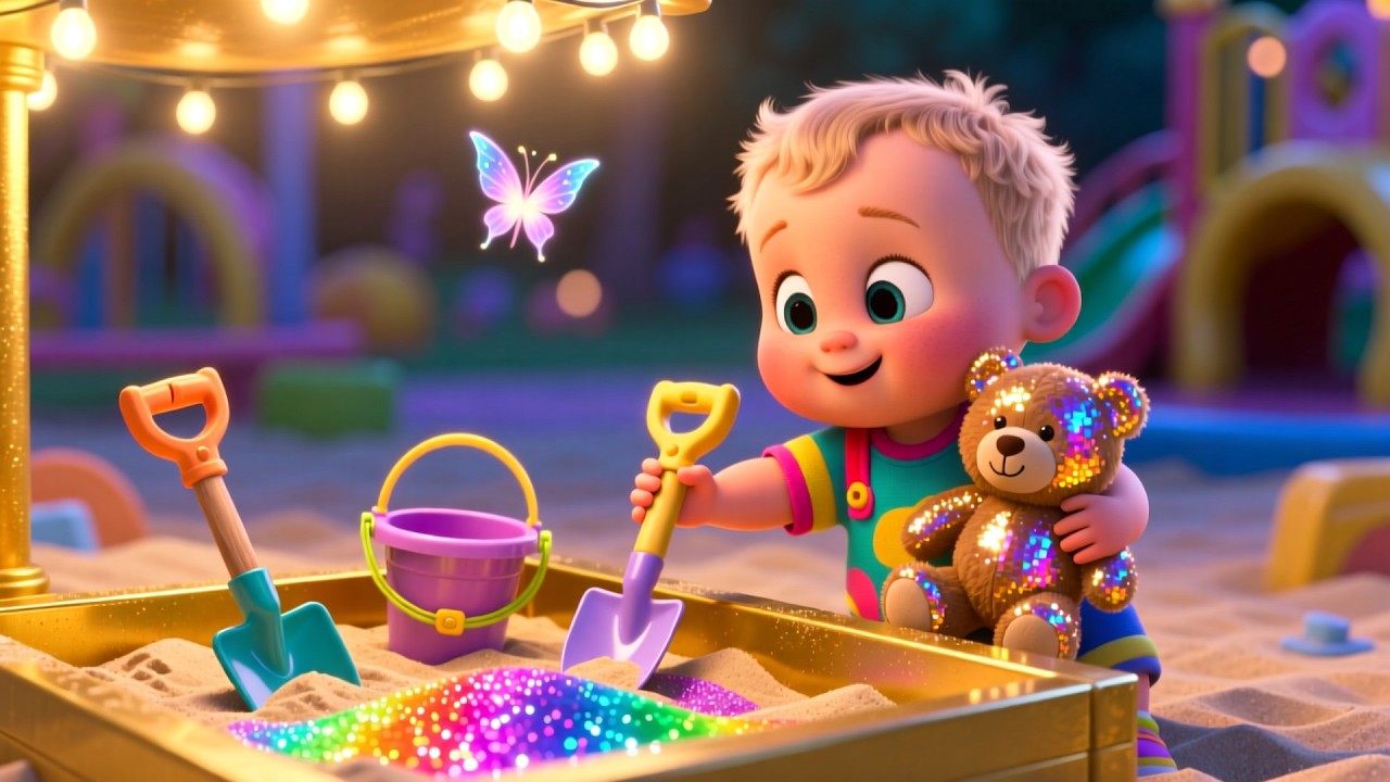 Baby Plays in the Park 🌳 | Fun Learning & Play for Kids | Toddler Adventure Video