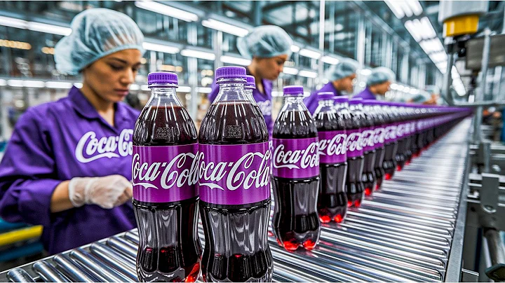 How Cherry Coca-Cola Is Made in a Factory (Full Documentary)