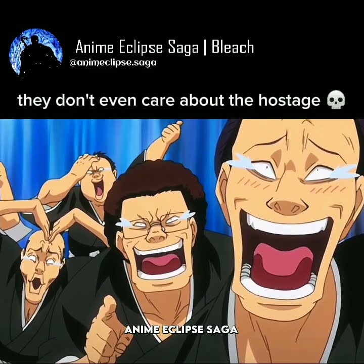 not fair 😭🙏 !! #hostagesituation #ichigo #soulsociety #ganjo #animeedit #laugh #bleach #shorts