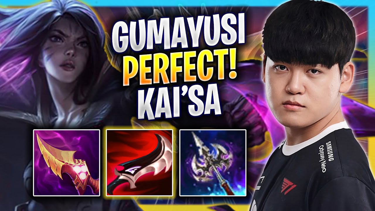 GUMAYUSI CRAZY GAME WITH KAI'SA! - T1 Gumayusi Plays Kai'sa ADC vs Ziggs!