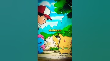Why Pikachu refuses the Pokeball #pokemon #pokemoncommunity #pikachu #nostalgia #emotional