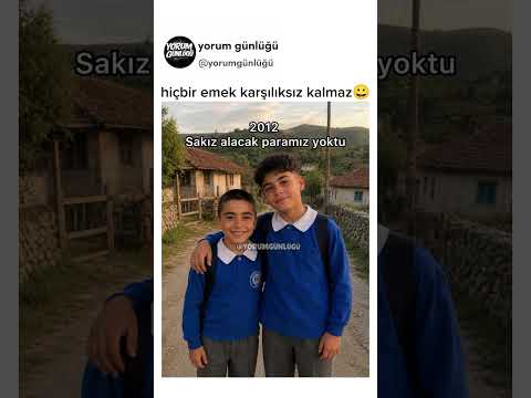 hiçbir emek karşılıksız kalmaz😅