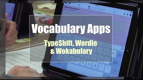 Tech EDGE, Mobile Learning In The Classroom - Episode 56, Vocabulary Apps