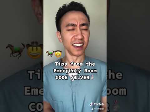 Tips from the Emergency Room: CODE SILVER 🐎 #shorts mufkr.com