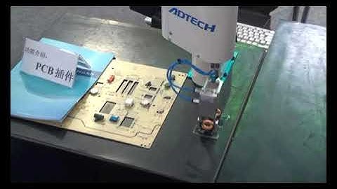 SCARA PCB plug-in pick & place
