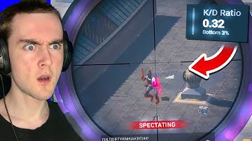 SPECTATING A 0.32 KD PLAYER on REBIRTH ISLAND in WARZONE (Bottom 3%)