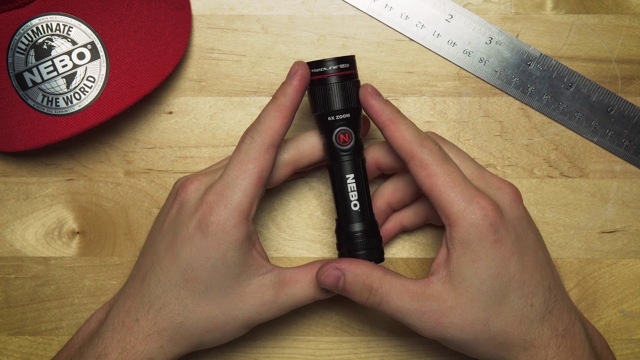 Lampe de poche compacte rechargeable - mains libres - REDLINE FLEX