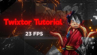 [4K] Tutorial Twixtor 23,976 FPS (Español)