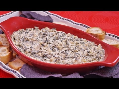 Spinach Artichoke Dip Recipe-How To Make: Hot Dip Recipe: Di Kometa - Dishin' With Di #130