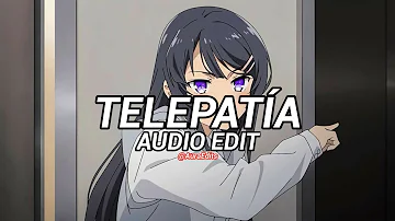 telepatía - kali uchis『edit audio』