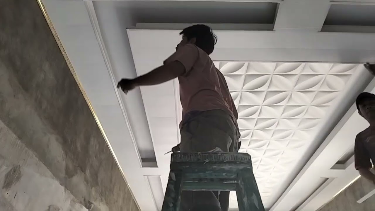 Warna plafon Ruang Tamu Saya || Sesuai Dengan Hati Saya 