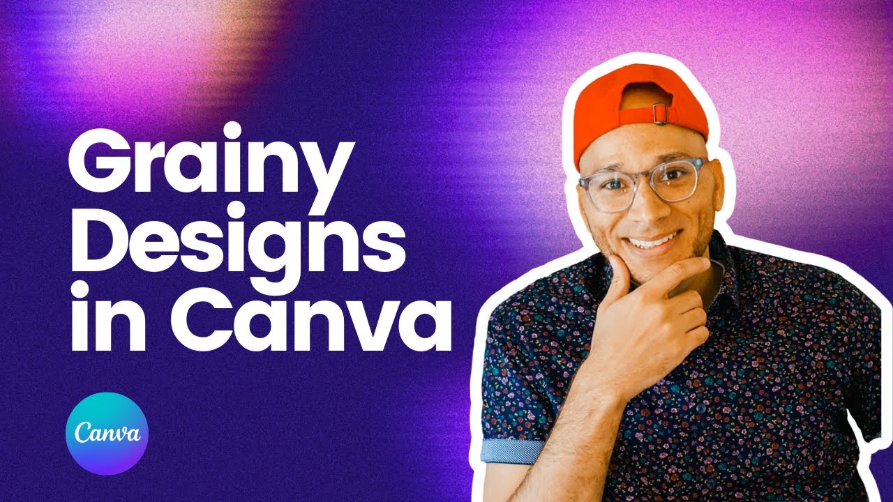 Make Abstract Grainy Backgrounds in Canva