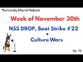 NSS Drop, Boat Strike #22, and a Very 2025 Culture War