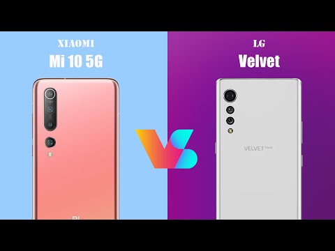 Xiaomi Mi 10 5G vs LG Velvet. Specification