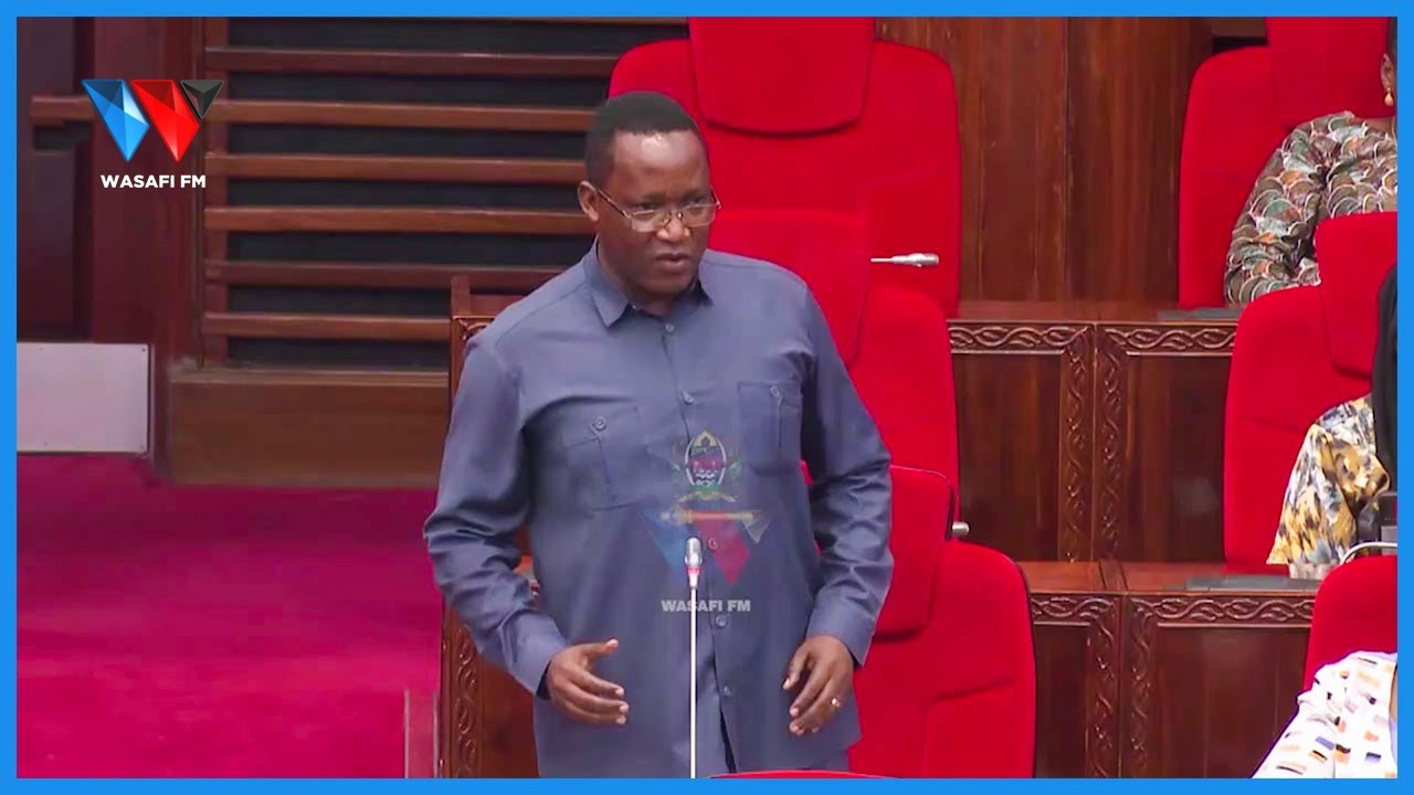 MBUNGE ASHANGAZWA NA MAJI YA DODOMA - 