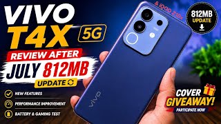 Vivo T4x 5G After Update Review & Changes 🔥 812MB July Update || Cover Giveaway Watch & Participate🥰 screenshot 4