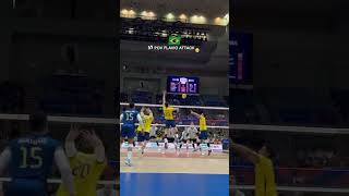 POV Flavio attack 🏐😮‍💨 #volleyball #volleyballworld #brazilvolleyball #vnl