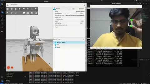 Face & Hand Gesture Controlled Robot
