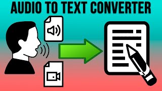 Convert your Voice, Audio and Video Files to Text for Free