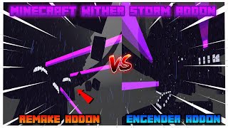 Wither Storm Remake Addon VS Wither Storm Engender Addon | Two Biggest Rivalry of All