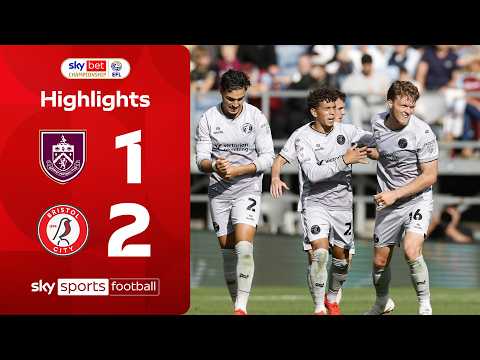 Bristol City sink winless Clarets | Burnley 1\u002D2 Bristol City | EFL highlights