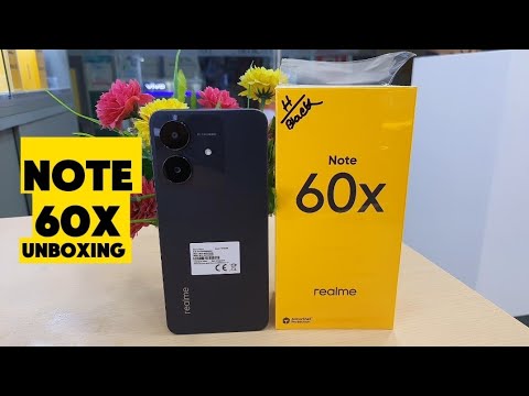 Realme Note 60x Black Color Unboxing And Camera Review - YouTube