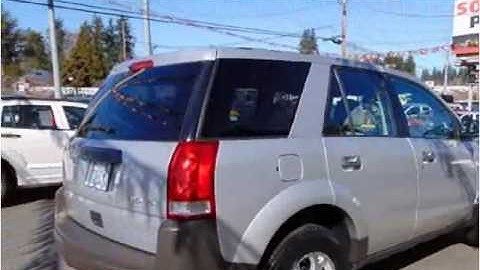 2003 Saturn VUE Used Cars Lynnwood Edmonds Everett WA
