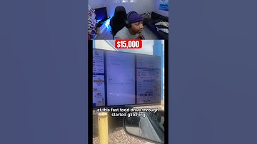 AI Drive-Thru Glitch Charges Customer $15,000 #ai #fastfood #drivethru #food #shorts