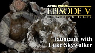 Star Wars Tauntaun with Luke model build from Stannarts