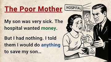 Learn English through Stories Level 3 ⭐ The Poor Mother - Emotional English Story for Listening