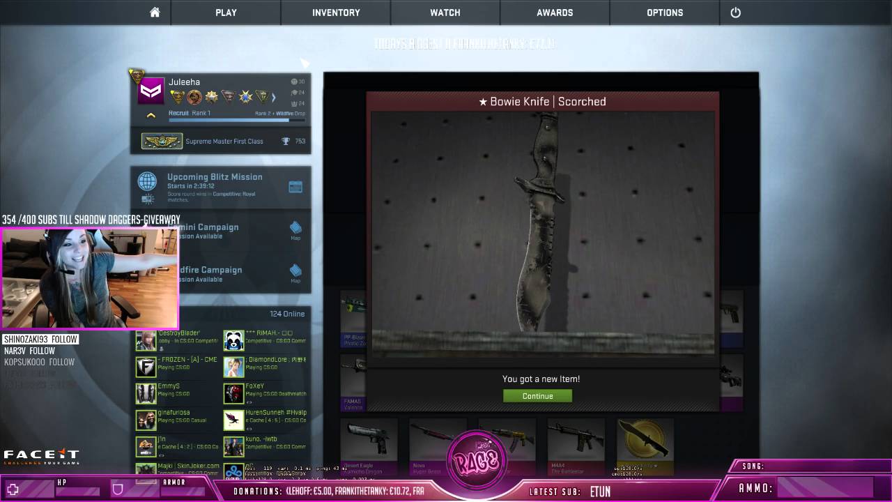 Bowie Knife unboxing  - Miss Rage