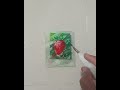 Painting a JUICY Strawberry 🍓 So Realistic! #art #shorts #viral #trending #diy #fyp