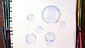 How To Draw Bubbles (Speed Drawing)