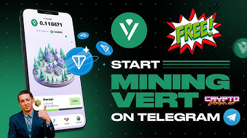 VERTUS 🆓 NEW FREE CRYPTO MINING BOT Dapp on TELEGRAM & TON Blockchain 💰 MINE $VERT NOW !